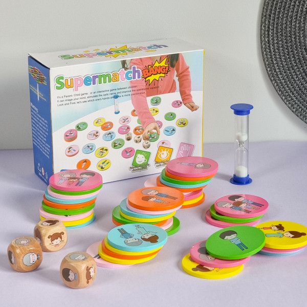 Joc de gandire si atentie, Supermatch, 3 ani +
