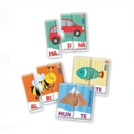 Joc educativ Silabele Agerino, 4 ani +