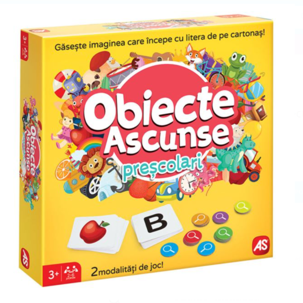 Joc de societate, Obiecte ascunse, 3 ani +