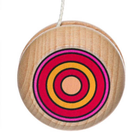 YOYO Jucarie de indemanare din lemn, 5x3.5 cm, 3 ani +