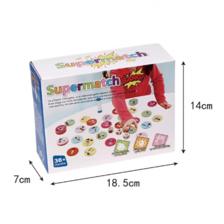 Joc de gandire si atentie, Supermatch, 3 ani +