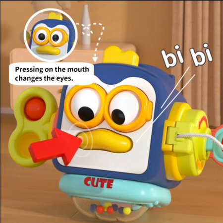 Jucarie interactiva, Busy Cube 6 in 1, 12 luni +