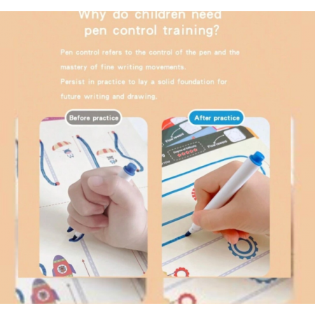 Carte educativa reutilizabila, Dezvoltarea atentiei si observatiei , 48 pagini